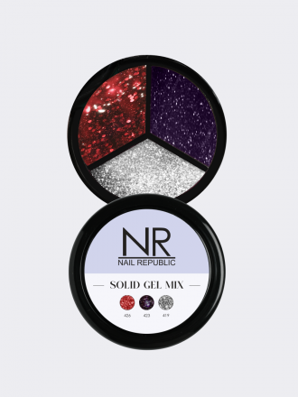NAIL REPUBLIC   SOLID MIX #16   15г   Гель-лак твердый