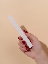 ALGEBRA BEAUTY   SOFT WHITE   Тонкие   L   #240   (50шт)   Сменные  файлы для пилки без подложки