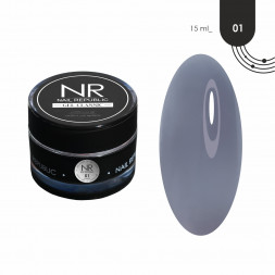 NAIL REPUBLIC   Гель  для моделирования самовыравнивающийся   Gel   CLASSIC   #01   15г   Прозрачный