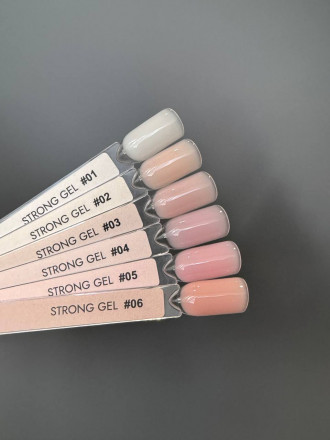 ONE NAIL   Gel  STRONG   #02   15мл (флакон)   Гель для моделирования средне-жидкий