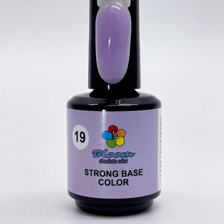 BLOOM   Base Strong COLOR   #19  15мл   База камуфлирующая цветная