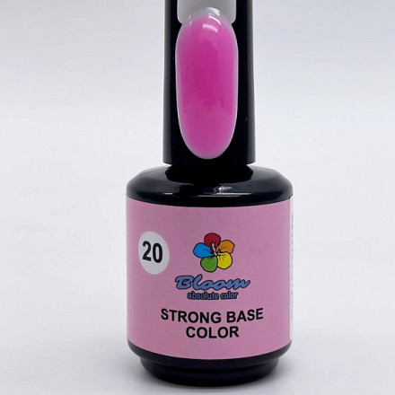 BLOOM   Base Strong COLOR   #20  15мл   База камуфлирующая цветная