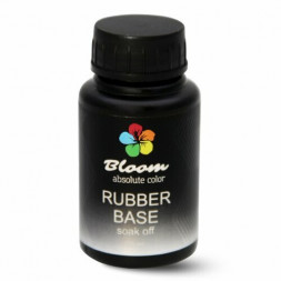 BLOOM   Base  RUBBER   30мл (бутылка)   База прозрачная густая