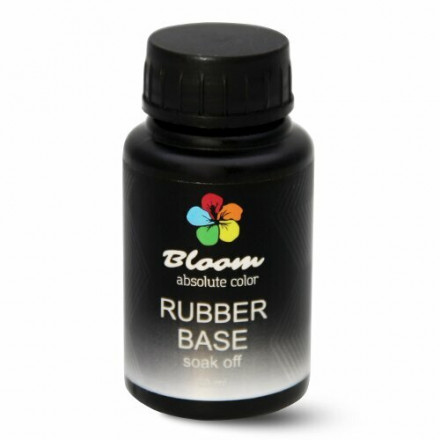 BLOOM   Base  RUBBER   30мл (бутылка)   База прозрачная густая