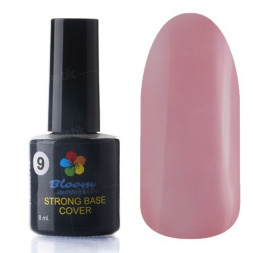BLOOM   Base Strong COVER   #09   15мл   База камуфлирующая
