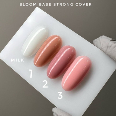 BLOOM   Base Strong COVER   #01   50мл (бутылка)   База камуфлирующая жесткая